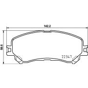 Слика 1 на плочки HELLA PAGID 8DB 355 025-081