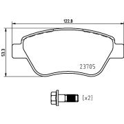 Слика 1 на плочки HELLA PAGID 8DB 355 025-301