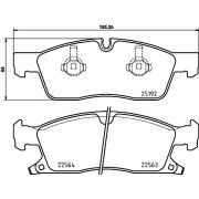 Слика 2 на плочки HELLA PAGID 8DB 355 025-541