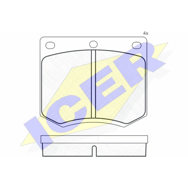 Слика на Плочки ICER 180255