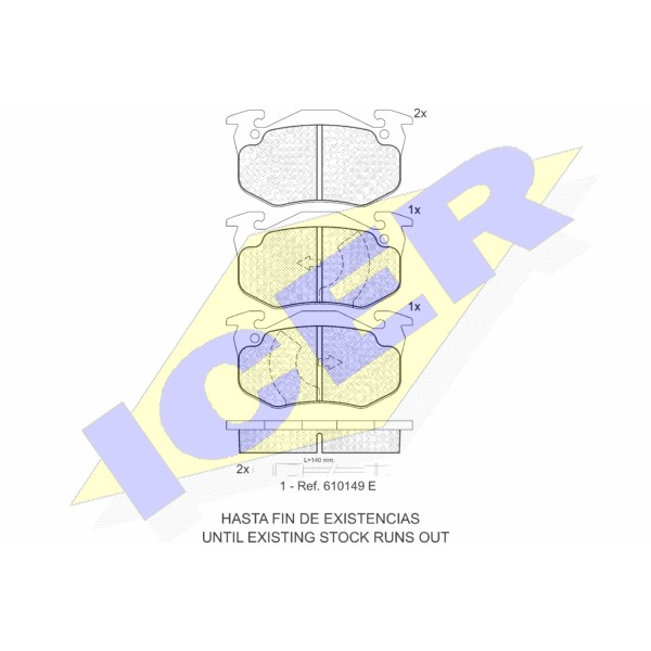 Слика на Плочки ICER 180375