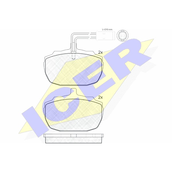 Слика на Плочки ICER 180407