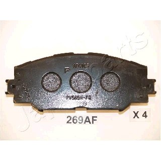 Слика на плочки JAPANPARTS PA-269AF за Toyota RAV4 2.2 D-4D 4WD - 136 коњи дизел