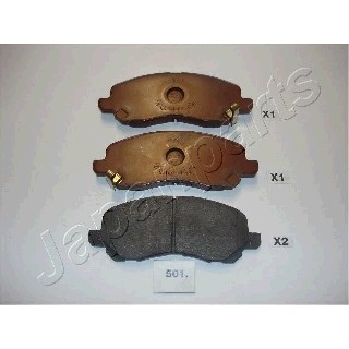 Слика на плочки JAPANPARTS PA-501AF за Jeep Patriot 2.2 CRD 4x4 - 136 коњи дизел