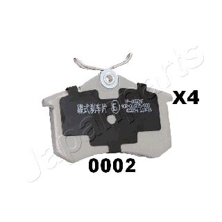 Слика на плочки JAPANPARTS PP-0002AF за VW Golf 3 Variant (1H5) 2.0 - 115 коњи бензин