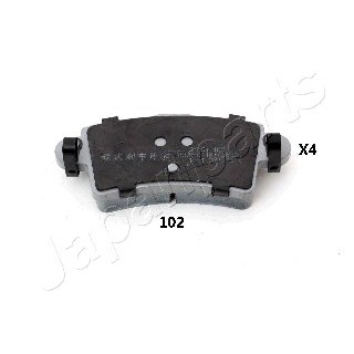 Слика на плочки JAPANPARTS PP-102AF за Opel Movano Box (F9) 2.5 CDTI - 101 коњи дизел