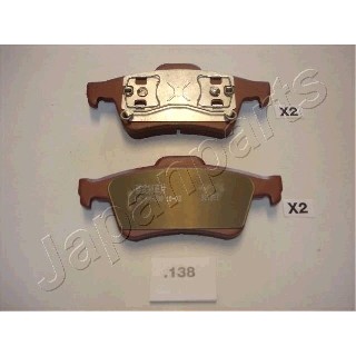 Слика на плочки JAPANPARTS PP-138AF за Renault Laguna 2 Sport Tourer (KG0-1) 2.0 16V Turbo (KG0S, KG0Z, KG1L, KG1M) - 163 коњи бензин