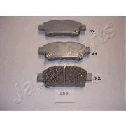 Слика 1 на плочки JAPANPARTS PP-258AF