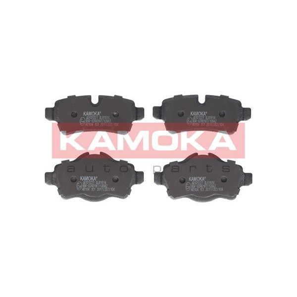 Слика на плочки KAMOKA  JQ101227 за Mini (R56) Hatchback Cooper D - 109 коњи дизел