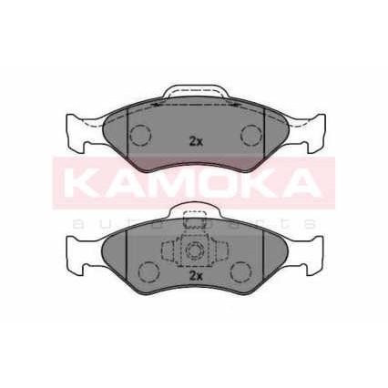 Слика на плочки KAMOKA  JQ1012786 за Ford Fiesta MK 4 (ja,jb) 1.4 i 16V - 90 коњи бензин