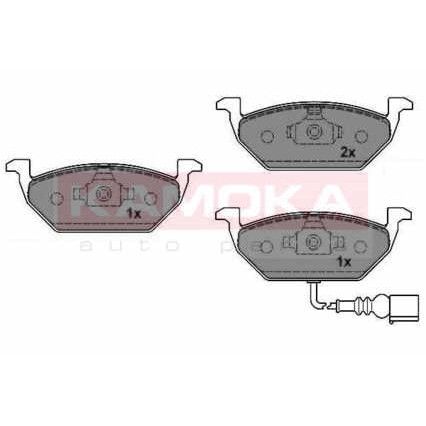 Слика на плочки KAMOKA  JQ1012796 за Audi A3 Cabrio 1.9 TDI - 105 коњи дизел