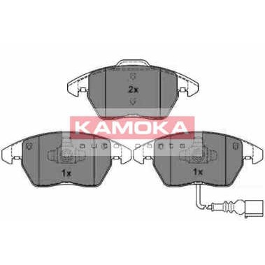 Слика на плочки KAMOKA  JQ1013282 за VW Passat 6 Sedan (B6,3c2) 1.8 TSI - 160 коњи бензин