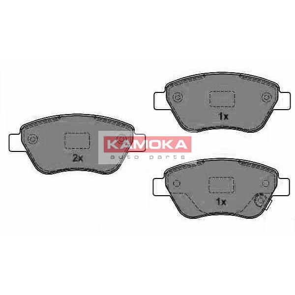 Слика на плочки KAMOKA  JQ1013840 за Opel Corsa D 1.2 - 80 коњи бензин