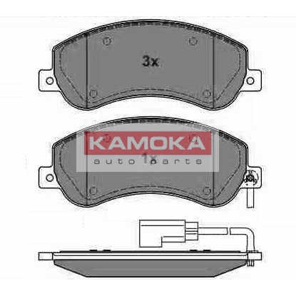 Слика на плочки KAMOKA  JQ1013856 за Ford Transit Platform 2.2 TDCi - 85 коњи дизел