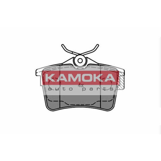 Слика на плочки KAMOKA  JQ1018501 за Peugeot Grand Raid 1.6 - 109 коњи бензин
