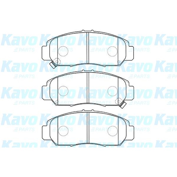 Слика на Плочки KAVO PARTS MK KASHIYAMA BP-2044