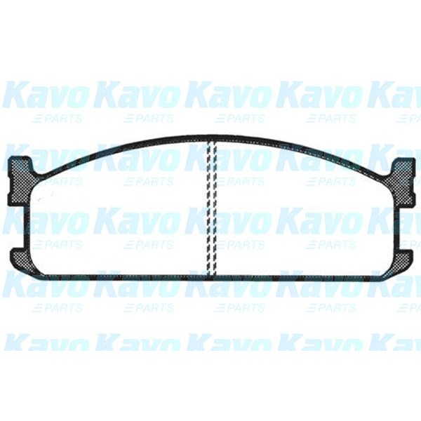 Слика на Плочки KAVO PARTS MK KASHIYAMA BP-3504