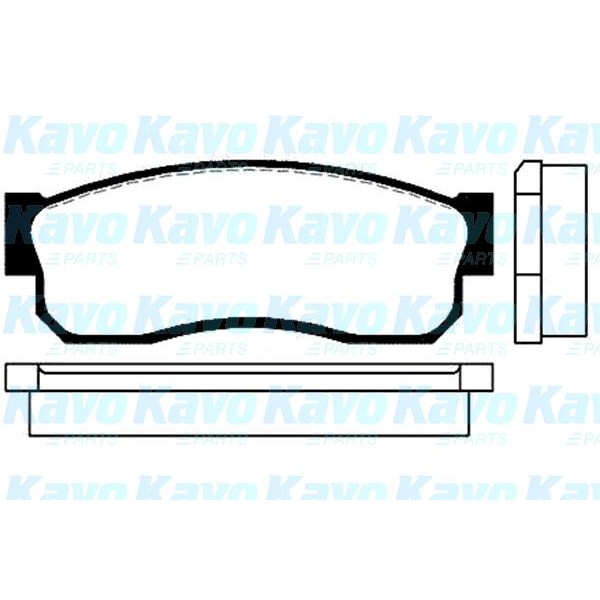 Слика на Плочки KAVO PARTS MK KASHIYAMA BP-6503