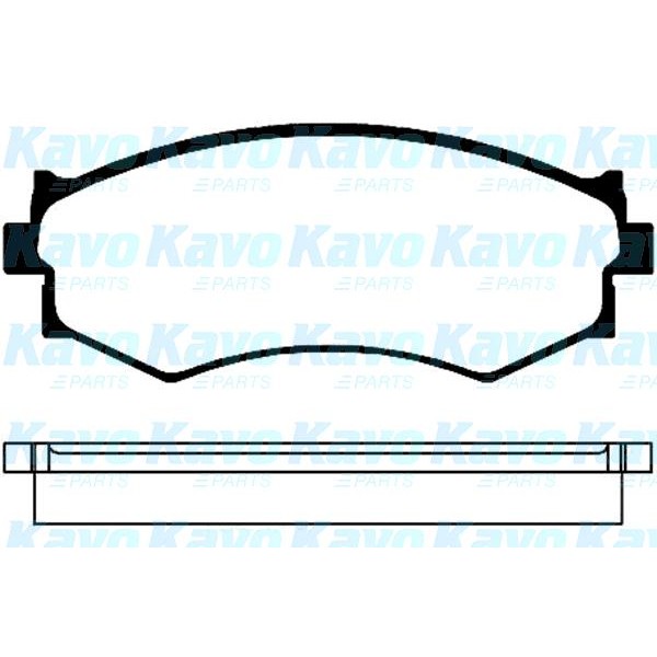 Слика на Плочки KAVO PARTS MK KASHIYAMA BP-6514