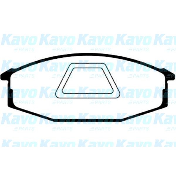 Слика на Плочки KAVO PARTS MK KASHIYAMA BP-6534