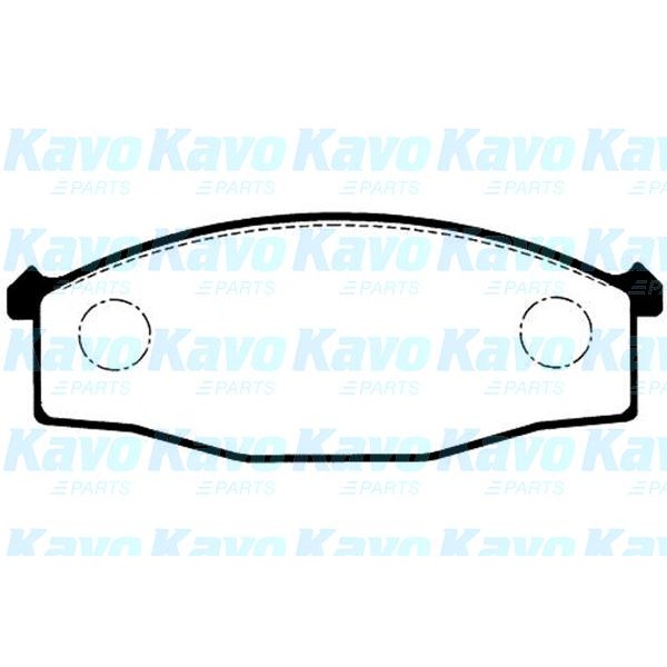 Слика на Плочки KAVO PARTS MK KASHIYAMA BP-6560