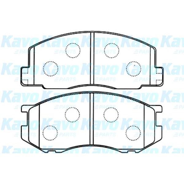 Слика на Плочки KAVO PARTS MK KASHIYAMA BP-9098