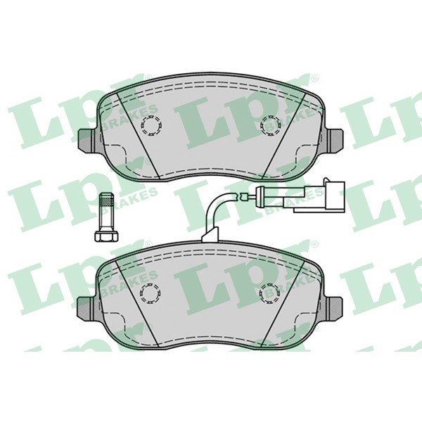 Слика на плочки LPR 05P1217 за Fiat Croma 194 1.9 D Multijet - 136 коњи дизел