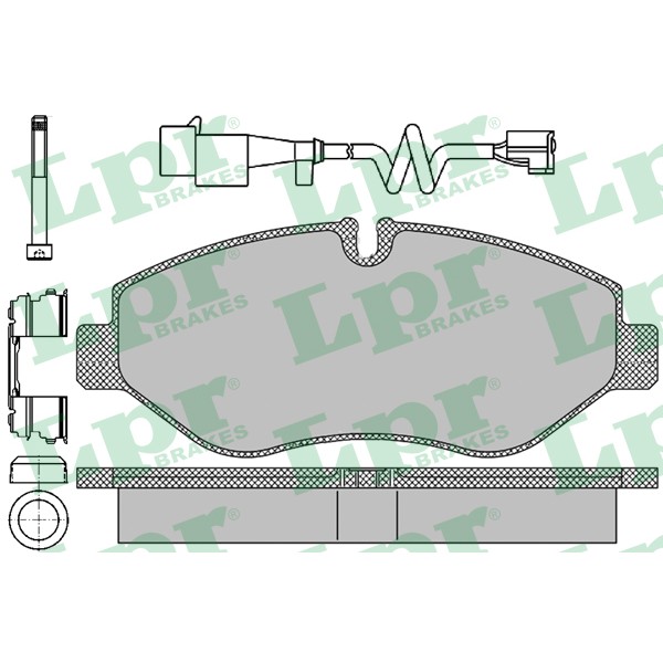 Слика на плочки LPR 05P1297B за камион Iveco Daily 2 Bus Box 35 C 14, 35 S 14 - 136 коњи дизел