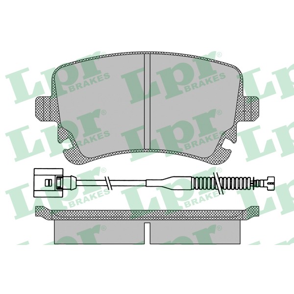 Слика на плочки LPR 05P1398A за VW Phaeton (3D2) 3.0 V6 TDI 4motion - 233 коњи дизел