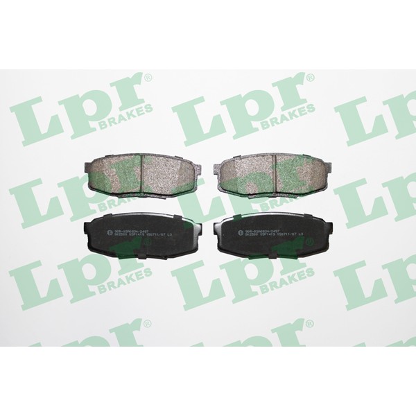 Слика на плочки LPR 05P1419 за Toyota Land Cruiser (J7) 4.5 TD 24V 4x4 (VDJ76, VDJ78) - 205 коњи дизел