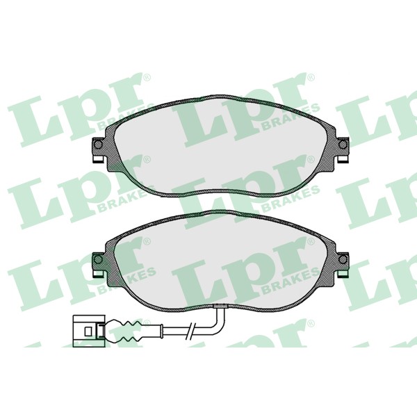 Слика на плочки LPR 05P1734 за VW Passat 7 Sedan (362) 1.4 TSI - 122 коњи бензин