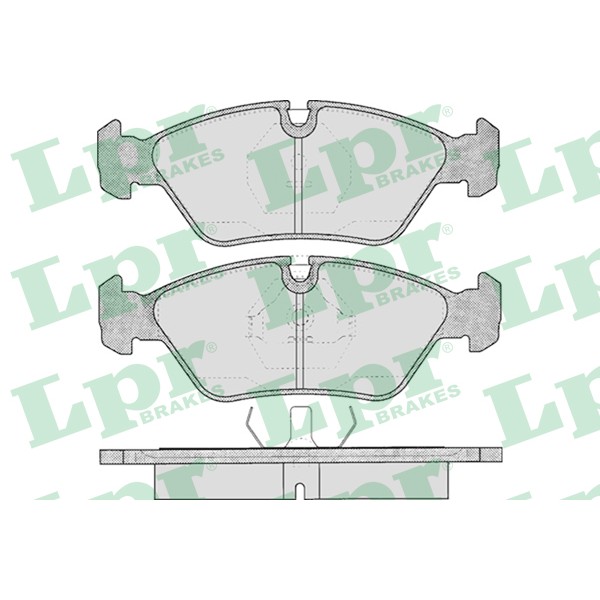 Слика на плочки LPR 05P237 за BMW 5 Sedan (E28) 525 e - 129 коњи бензин