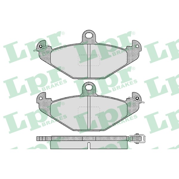 Слика на плочки LPR 05P427 за Renault Laguna Nevada (K56) 2.2 dT (K569) - 113 коњи дизел