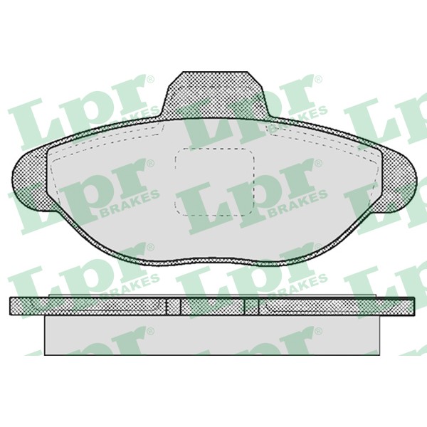 Слика на плочки LPR 05P483 за Fiat Cinquecento 170 0.9 (170AB) - 41 коњи бензин