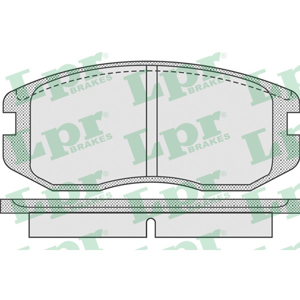 Слика на плочки LPR 05P932 за Mitsubishi Colt Hatchback (CJ A) 1.8 (CJ5A) - 148 коњи бензин