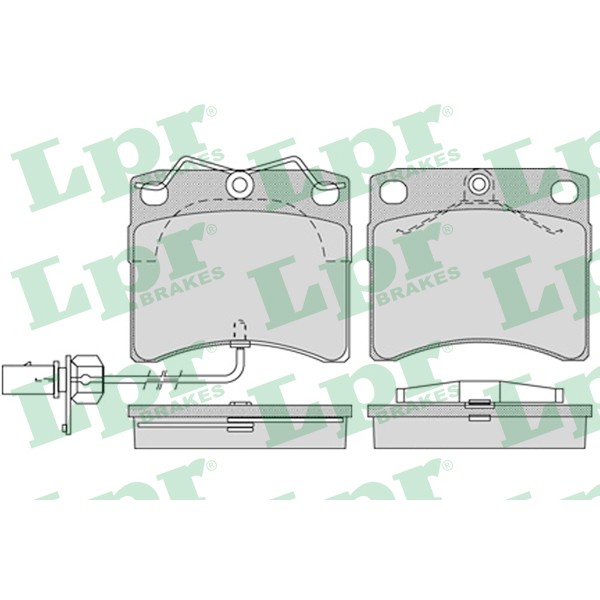 Слика на плочки LPR 05P984 за VW Transporter T4 Bus 2.4 D Syncro - 78 коњи дизел