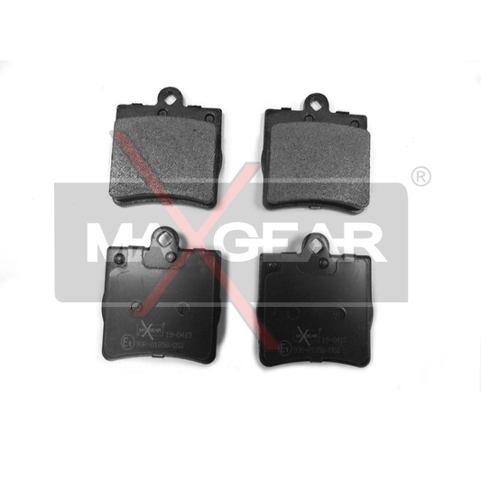 Слика на плочки MAXGEAR 19-0415 за Mercedes CLK (c208) 200 Kompressor (208.345) - 192 коњи бензин