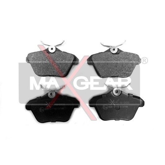 Слика на плочки MAXGEAR 19-0433 за Lancia Kappa (838a) 3.0 24V (838AD1AA, 838AD11A, 838XD1AA, 838ZD1AA) - 204 коњи бензин