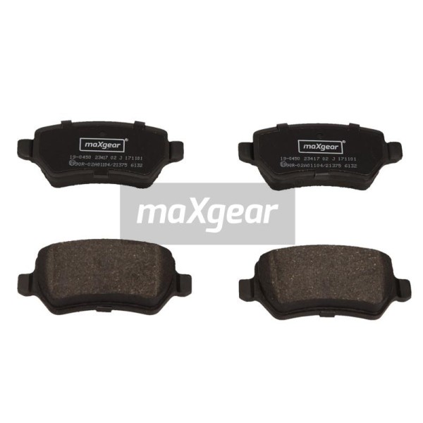 Слика на плочки MAXGEAR 19-0450 за Kia Venga (YN) 1.6 CRDi 115 - 116 коњи дизел