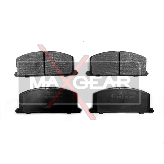 Слика на плочки MAXGEAR 19-0507 за Toyota Celica Hatchback (T16) 1.6 GT 16V - 124 коњи бензин