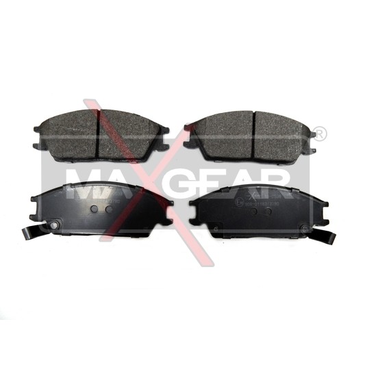 Слика на плочки MAXGEAR 19-0538 за Hyundai Getz Prime (TB) 1.3 - 83 коњи бензин