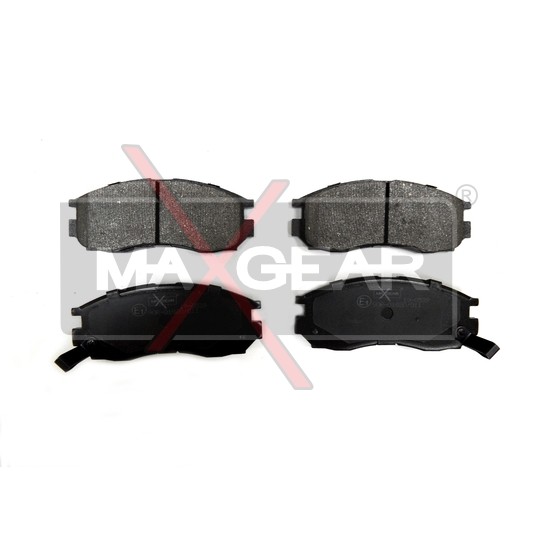 Слика на плочки MAXGEAR 19-0539 за Mitsubishi Lancer 4 Hatchback (C6,C7 A) 1.6 16V (C76A, C66A) - 113 коњи бензин