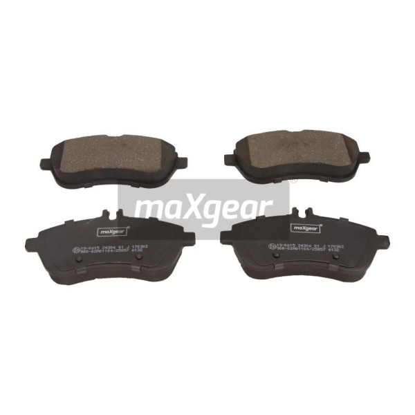 Слика на плочки MAXGEAR 19-0615 за Mercedes C-class Estate (s204) C 200 Kompressor (204.241) - 184 коњи бензин