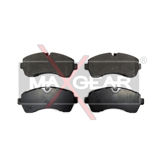 Слика на плочки MAXGEAR 19-0675 за Mercedes Sprinter 5-t Box (906) 513 CDI (906.653, 906.655, 906.657) - 129 коњи дизел