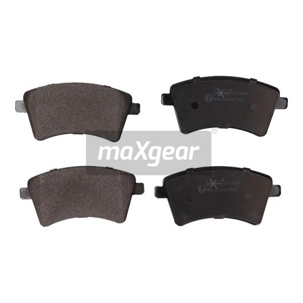 Слика на плочки MAXGEAR 19-0899 за Mercedes Citan Kombi (415) 108 CDI (415.703) - 75 коњи дизел