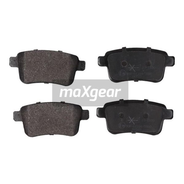 Слика на плочки MAXGEAR 19-1108 за Renault Kangoo (KW0-1) 1.2 TCe 115 - 115 коњи бензин