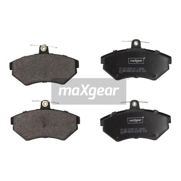 Слика на плочки MAXGEAR 19-1110 за Seat Toledo (1L) 1.8 i - 88 коњи бензин