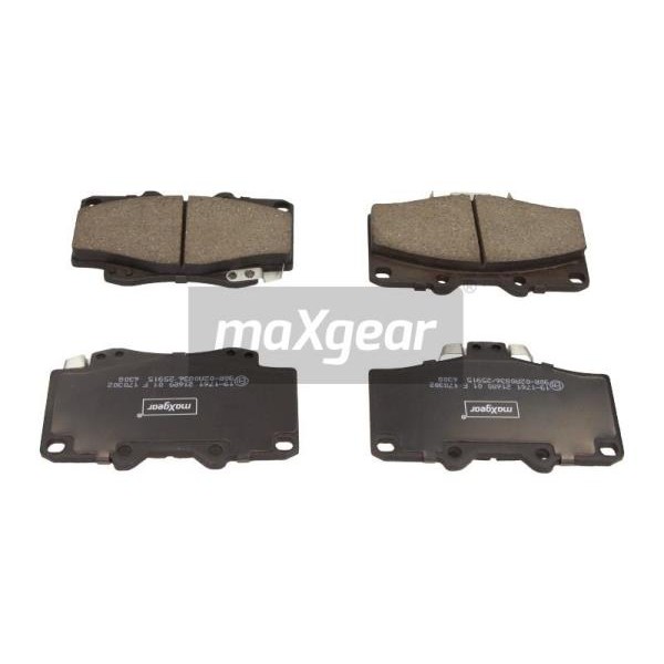 Слика на плочки MAXGEAR 19-1761 за Toyota Land Cruiser (J7) 3.4 D (BJ70_V, BJ73_) - 95 коњи дизел