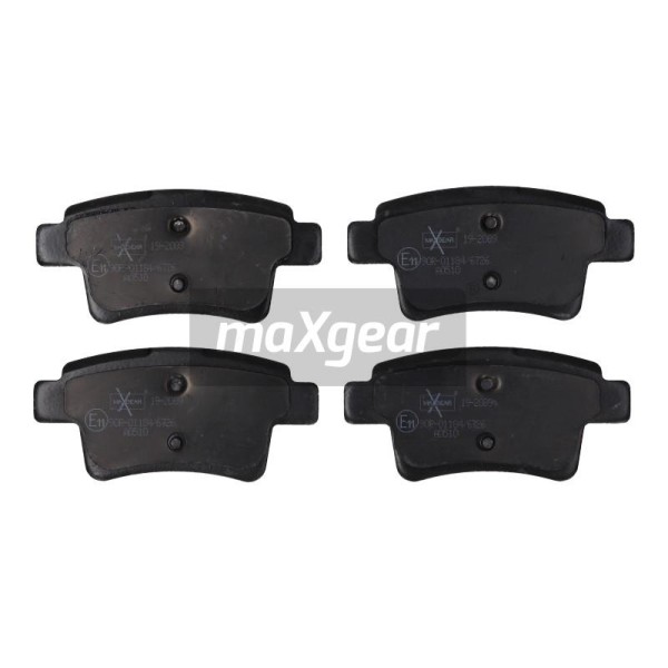 Слика на плочки MAXGEAR 19-2089 за Citroen C4 Picasso UD 1.8 i 16V - 125 коњи бензин