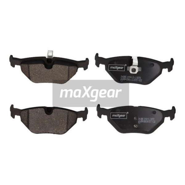 Слика на плочки MAXGEAR 19-2865 за BMW 3 Sedan E36 318 is - 140 коњи бензин